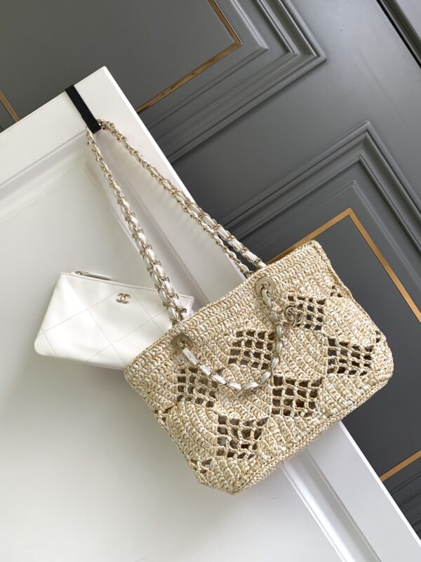 Bolso replica Chanel rafia