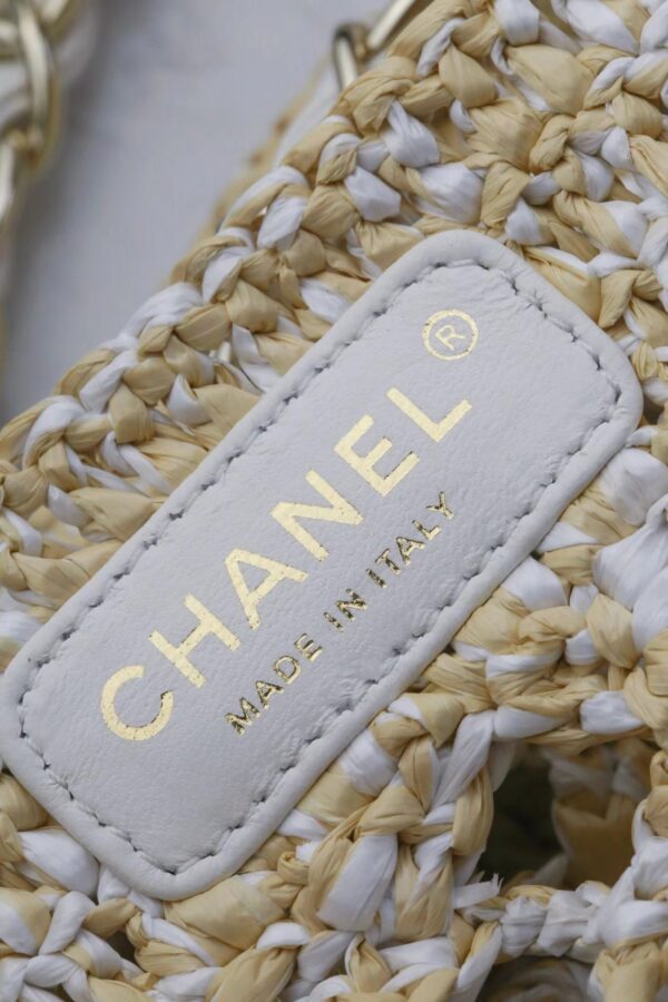 Bolso replica Chanel rafia - Imagen 6
