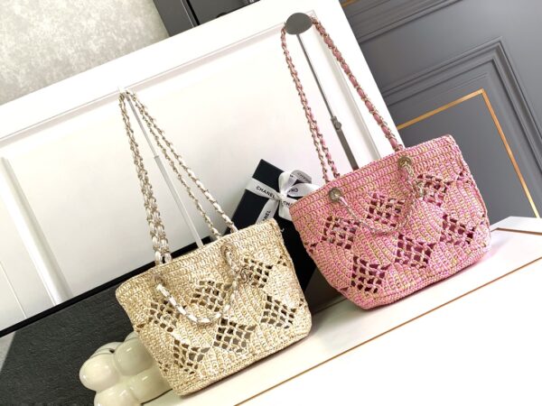Bolso replica Chanel rafia - Imagen 8