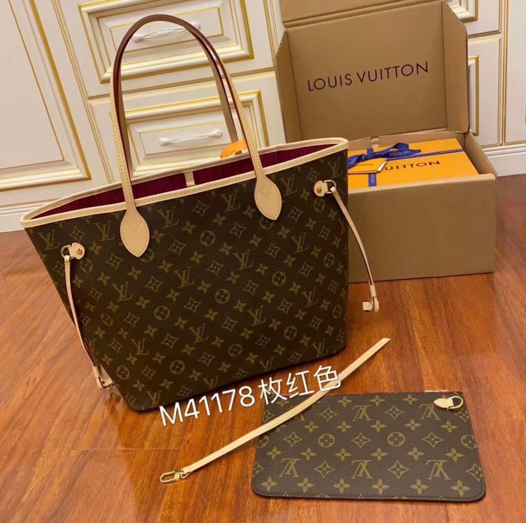Neverfull MM réplica 1:1 LV