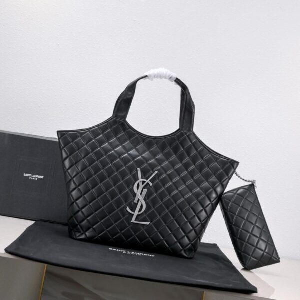 Réplica 1:1 maxibolso shopper YSL - Imagen 10