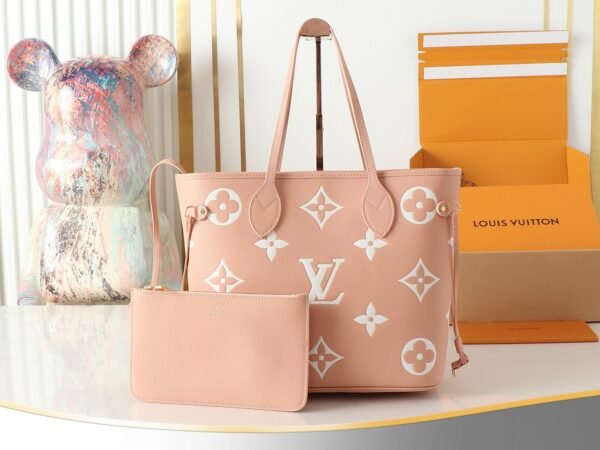 Réplica neverfull de piel LV