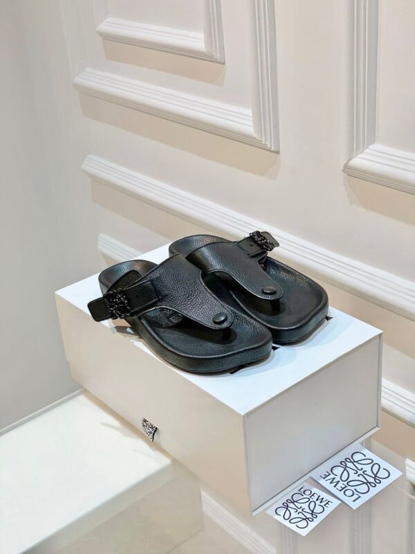 Sandalias Loewe de cuero réplica perfecta - Imagen 4