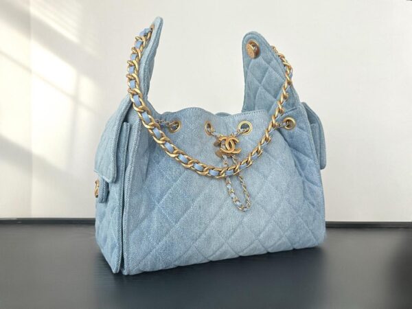 Réplica exacta Chanel 25 denim - Imagen 2