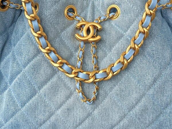 Réplica exacta Chanel 25 denim - Imagen 5