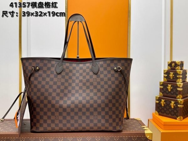 Bolso neverfull damier imitación - Imagen 2