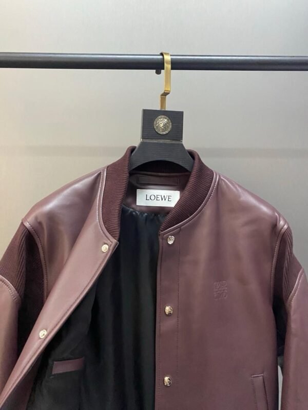 Chaqueta de piel Loewe réplica - Imagen 8