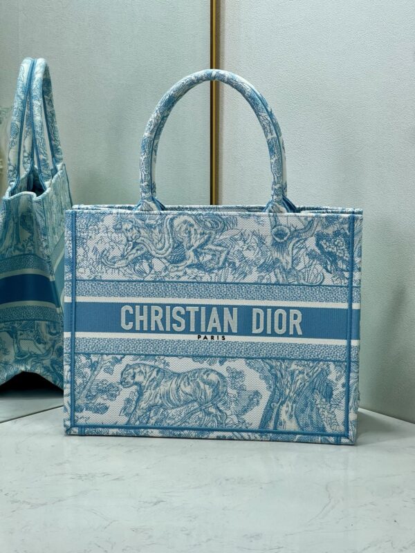 Réplica Dior book Tote azul - Imagen 2