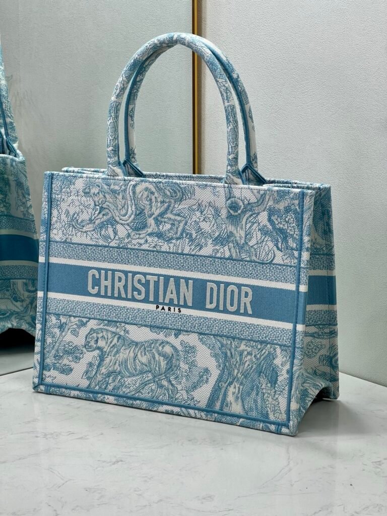 Réplica Dior book Tote azul