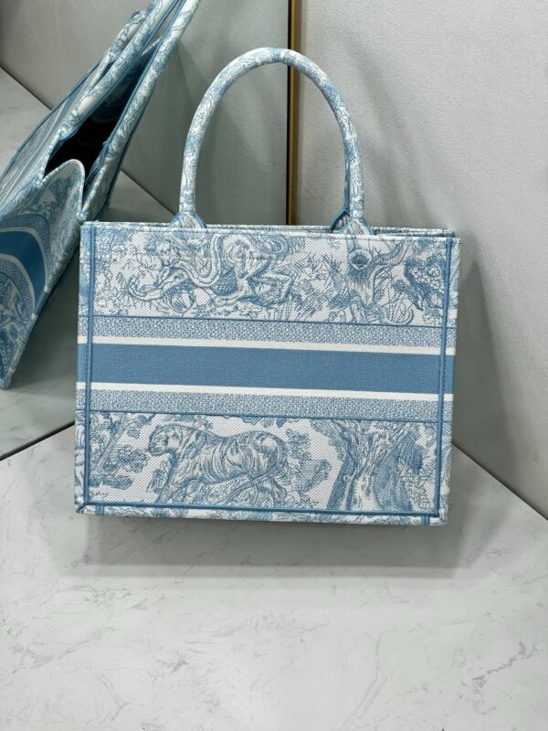 Réplica Dior book Tote azul - Imagen 5