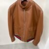 Chaqueta bomber de piel Gucci