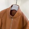 Chaqueta bomber de piel Gucci