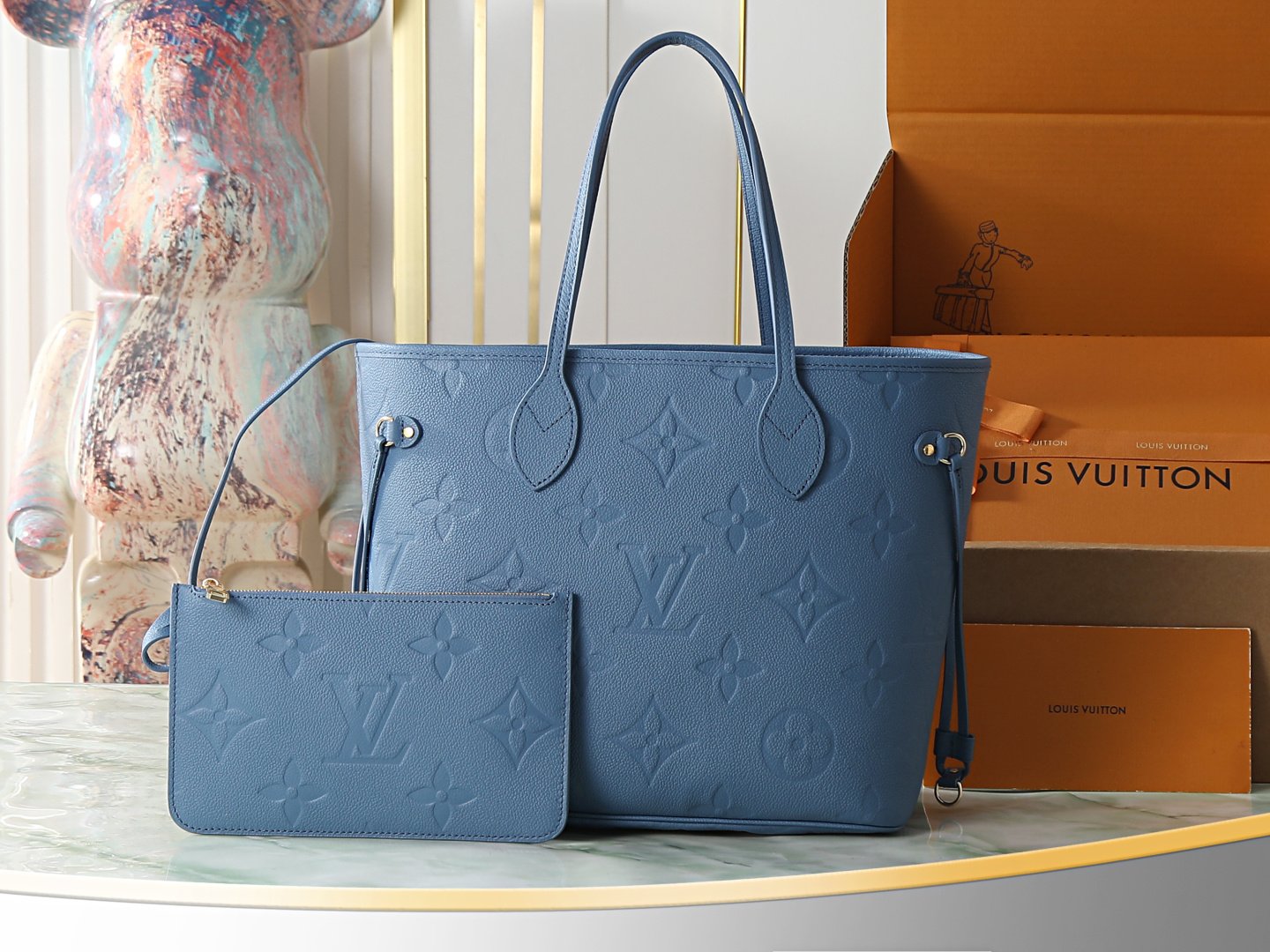 Neverfull MM replica de piel