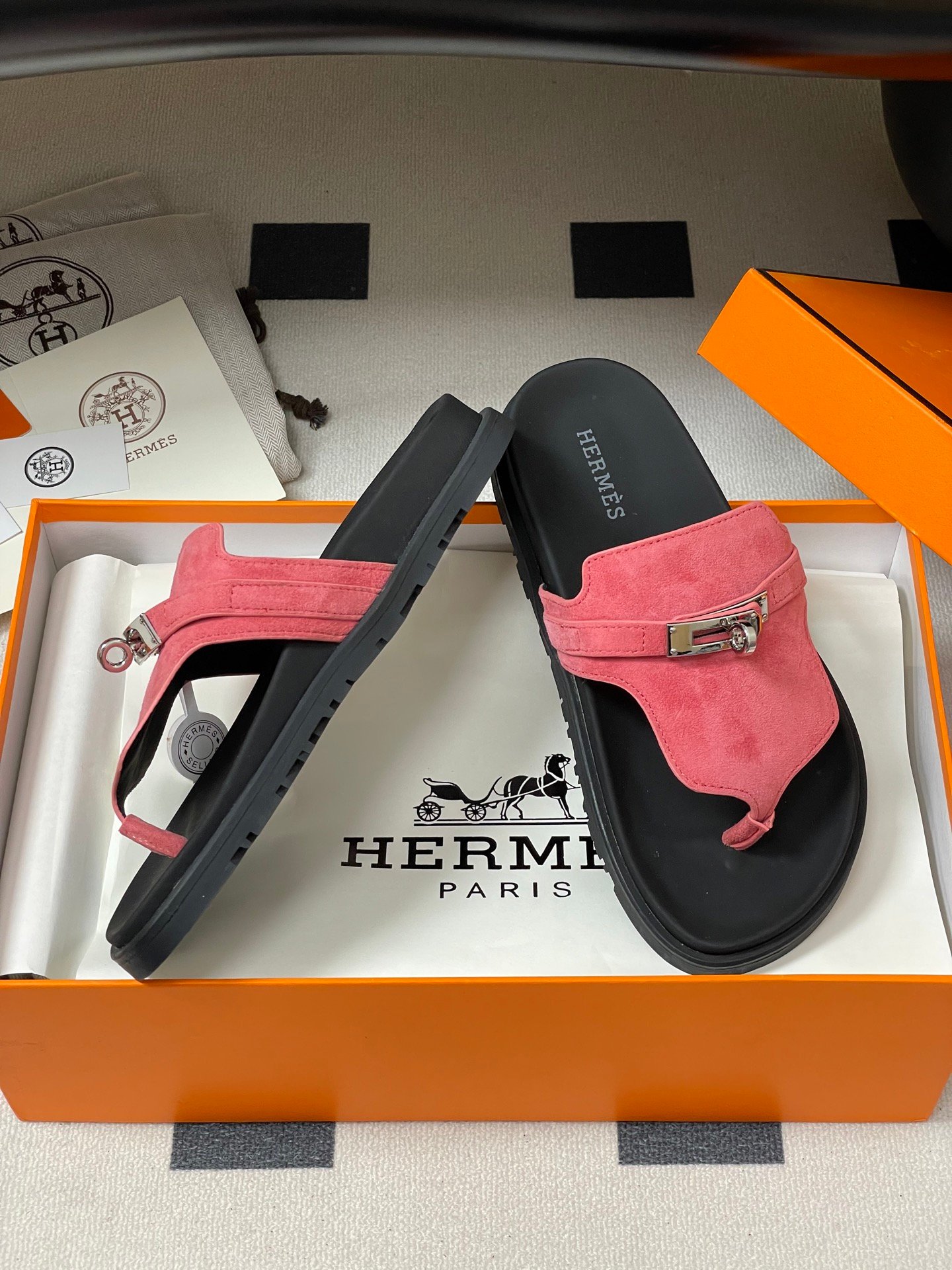 Sandalias Empire Hermes réplica